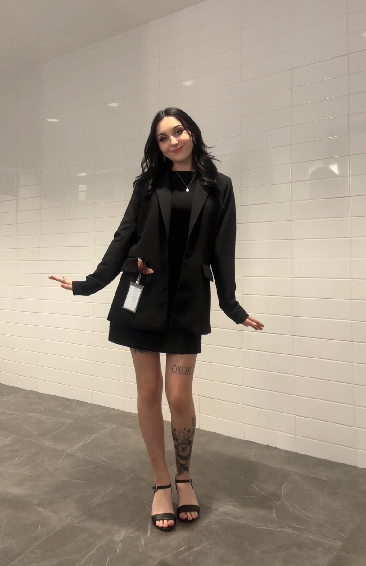 the perfect #corporategoth fit for a presentation in front of a ton of important people! #officegoth #workoutfits #alternative 

#LTKPetite
