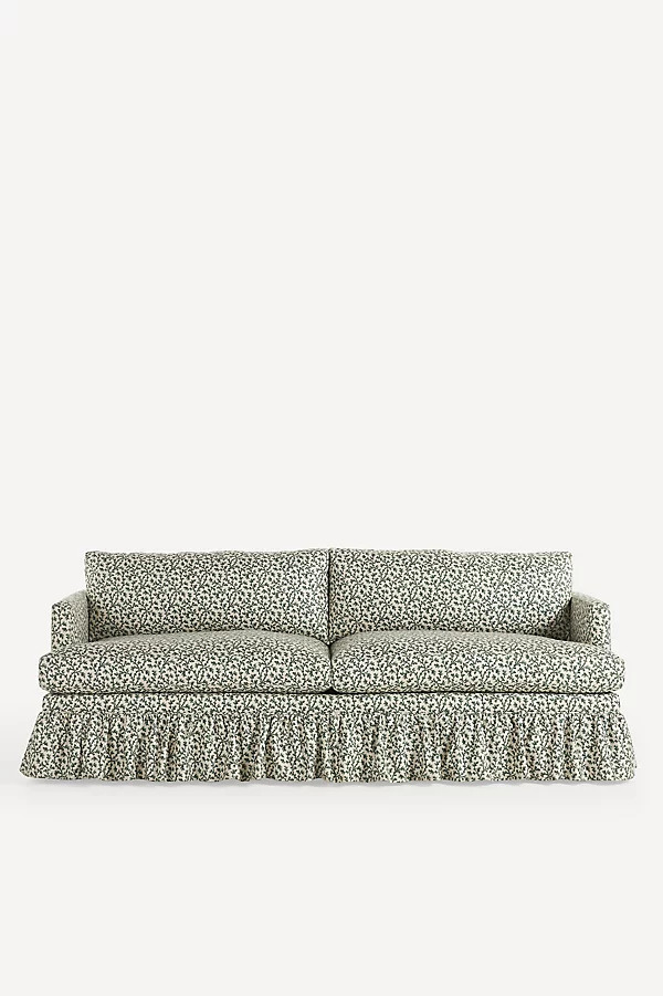 Bowen Irena 83" Ruffle Sofa | Anthropologie (US)