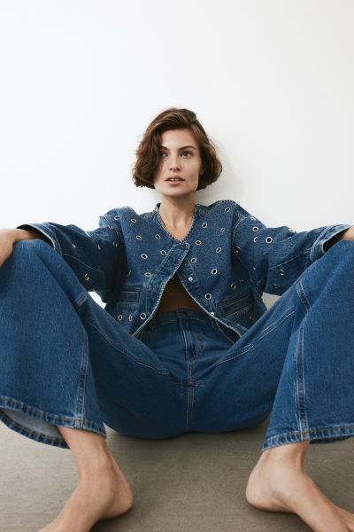 Wide High Jeans - Denim blue - Ladies | H&M US | H&M (US + CA)