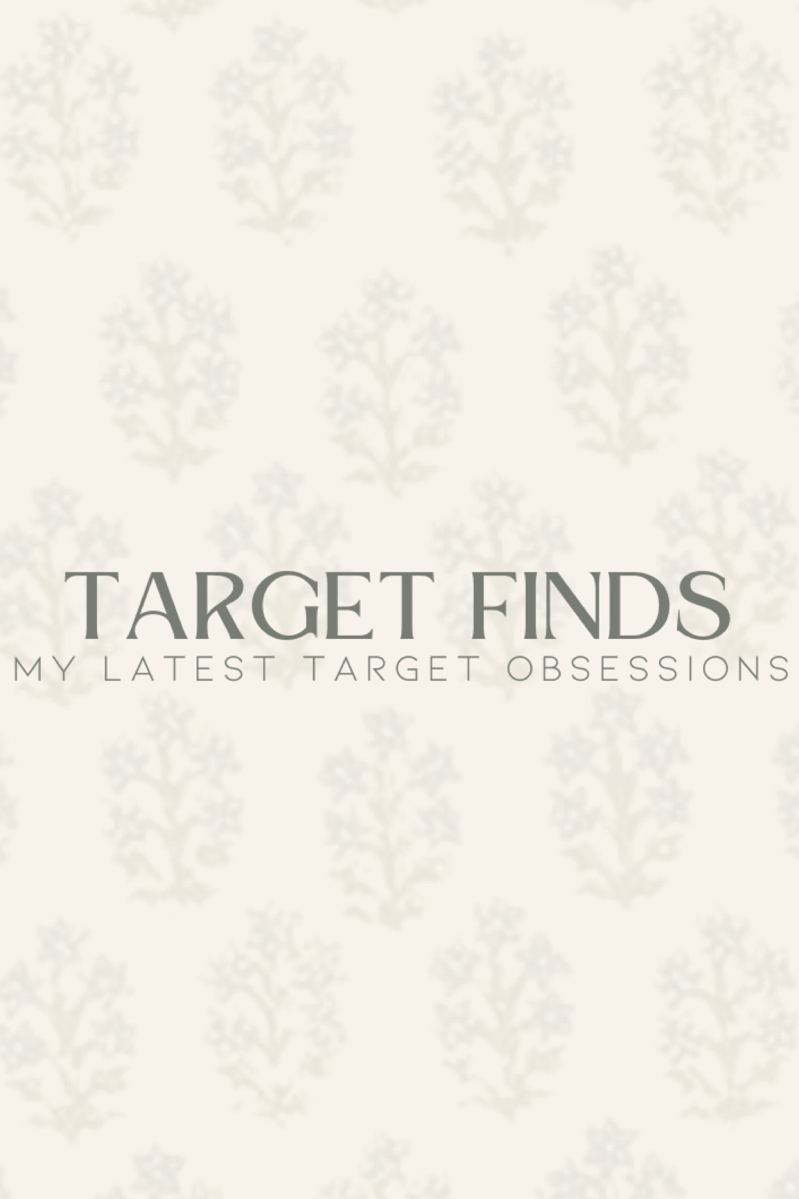 My latest Target obsessions 

#LTKfindsunder50 #LTKhome #LTKsalealert