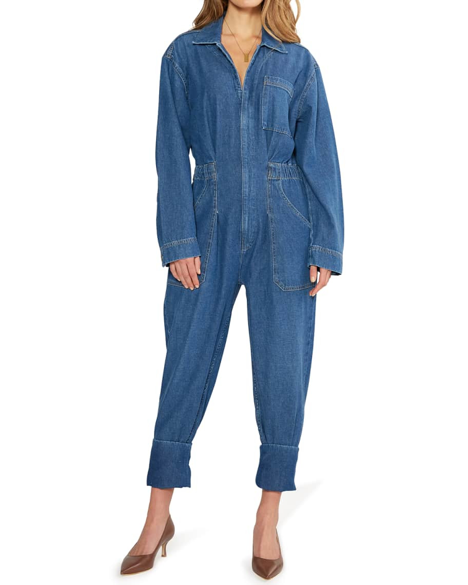 ETICA Kingsley Denim Jumpsuit | Neiman Marcus