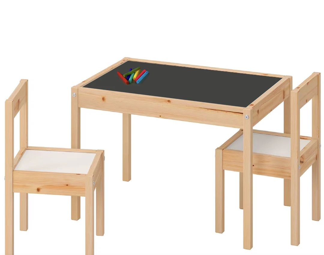 Chalkboard Blackboard Sticker for Ikea Lätt Children's Table - Etsy | Etsy (US)