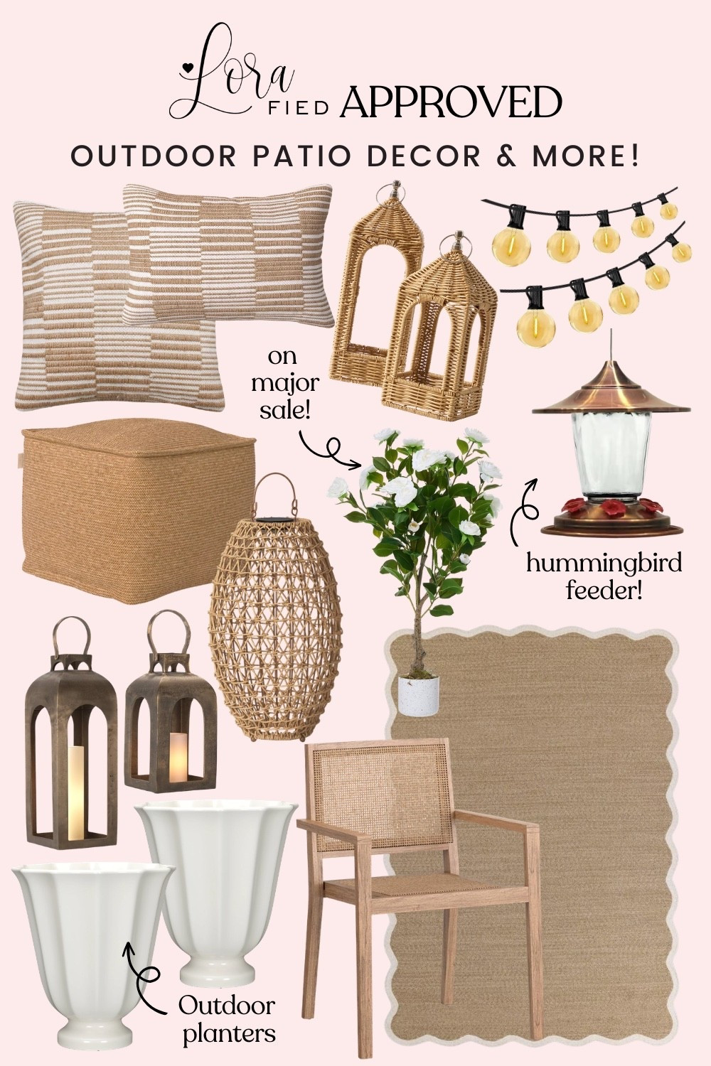 LORAfied Approved Outdoor Patio Edit!
spring home, home decor, outdoor home, patio decor, patio furniture, luxury home, looks for less

#LTKHome #LTKSeasonal