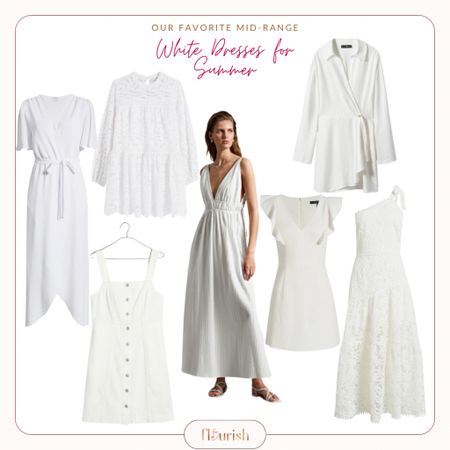 Looking to add a white dress to your summer wardrobe but don't want to to totally break the bank? We've got you covered! ☀️👗 Our edit of mid-range white dresses strikes the perfect balance between affordability and style. From breezy midi dresses to sophisticated sheath styles, these chic pieces are just a click away. Shop now via the link in our bio. #SummerEssentials #WhiteDresses #AffordableStyle #LTKfashion

#LTKSeasonal #LTKFind #LTKfit