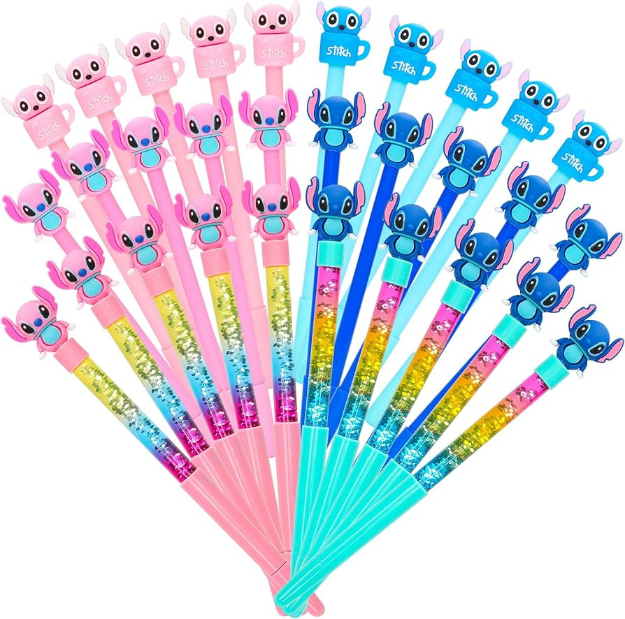 30PCS Anime Party Favors Gel Pen School Office Supplies Cute Pen for Kids Bulk Pens for Party Sup... | Amazon (US)