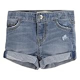 Levi's Baby Girls' Denim Shorty Shorts | Amazon (US)