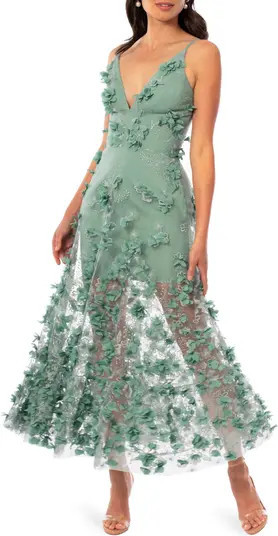Vanessa Floral Gown | Nordstrom