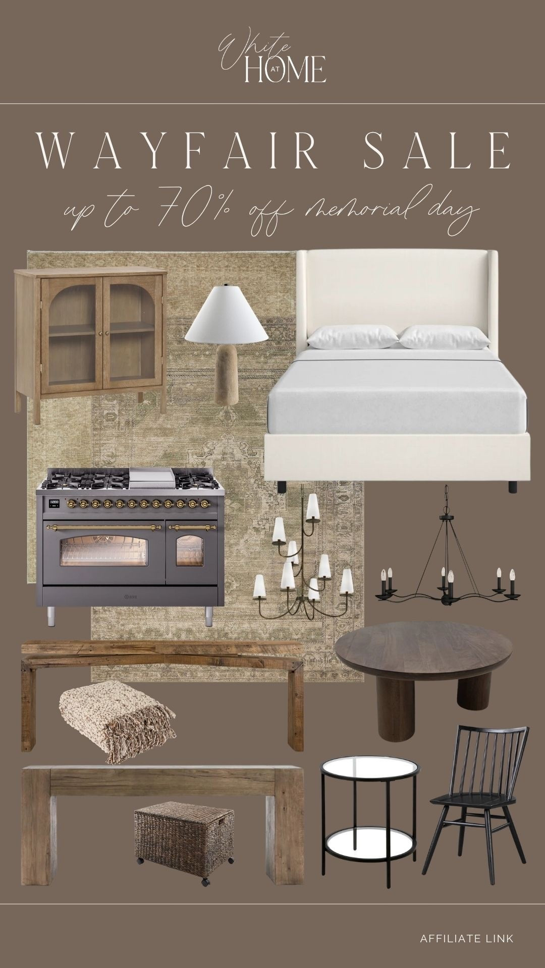 The Wayfair Memorial Day sale is in full swing! Save up to 70% off right now across their site on everything from furniture to lighting, appliances, rugs, and more! Fast shipping and FREE shipping on most orders too!!

#LTKHome #LTKSaleAlert