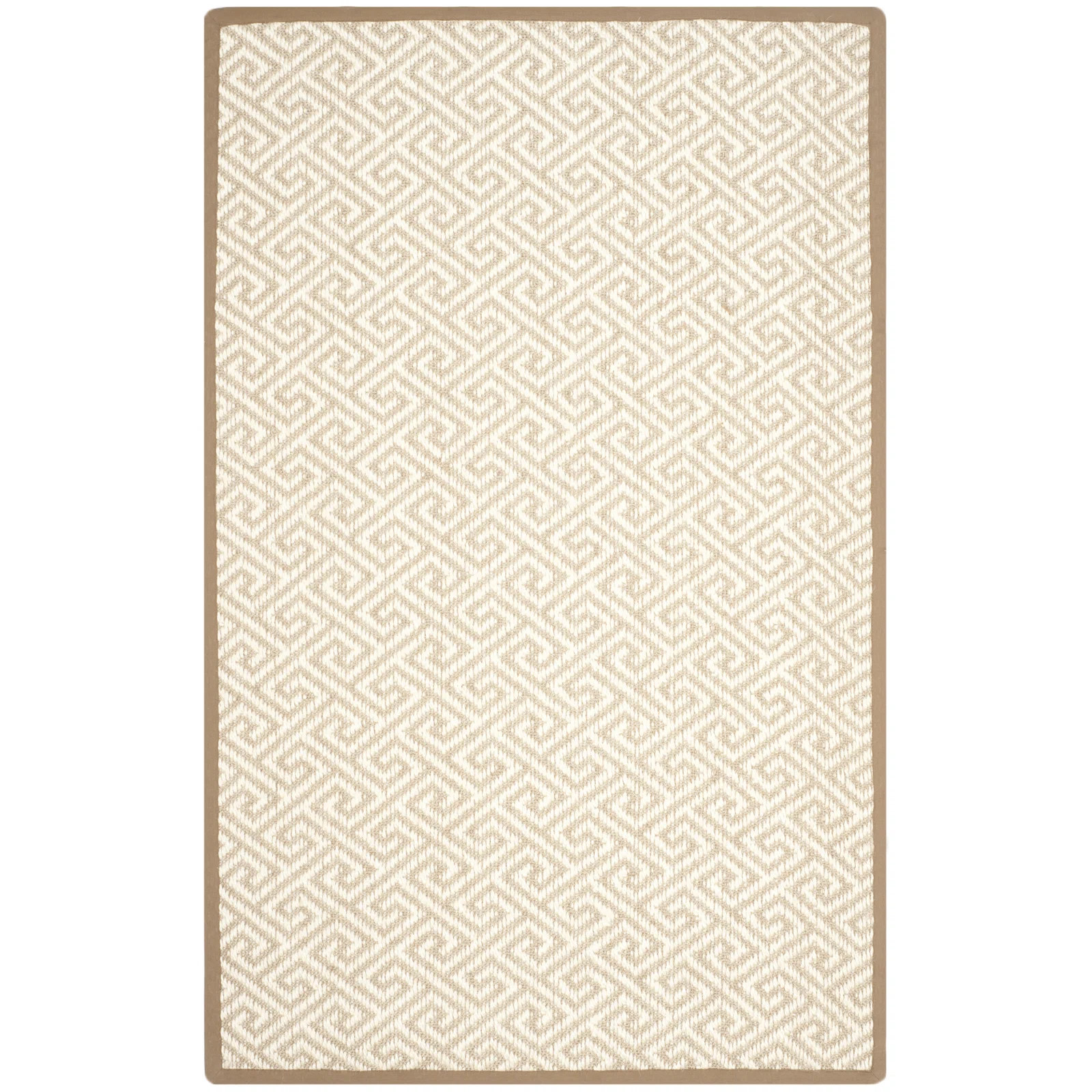 Mercer41 Jaquavion Sisal With Latex Geometric Rug & Reviews | Wayfair | Wayfair North America