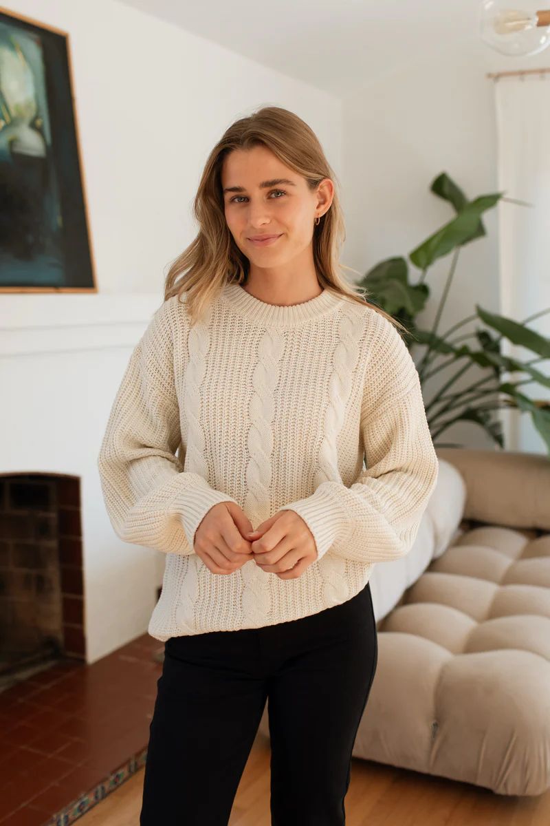 Amberley Sweater | Carly Jean Los Angeles