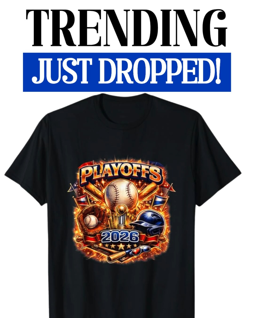 ⚾🔥 JUST DROPPED!! This Baseball Playoffs 2026 vintage graphic is EVERYTHING—retro, sporty, and so on trend right now! Perfect for game day or a cute casual look… you’ll be grabbing this nonstop all season!

💥 Don’t wait—playoff styles go FAST!!

#LTKFinds #LTKSports #LTKStyleTip #LTKUnder50 

 #LTKSeasonal #LTKActive #LTKMens