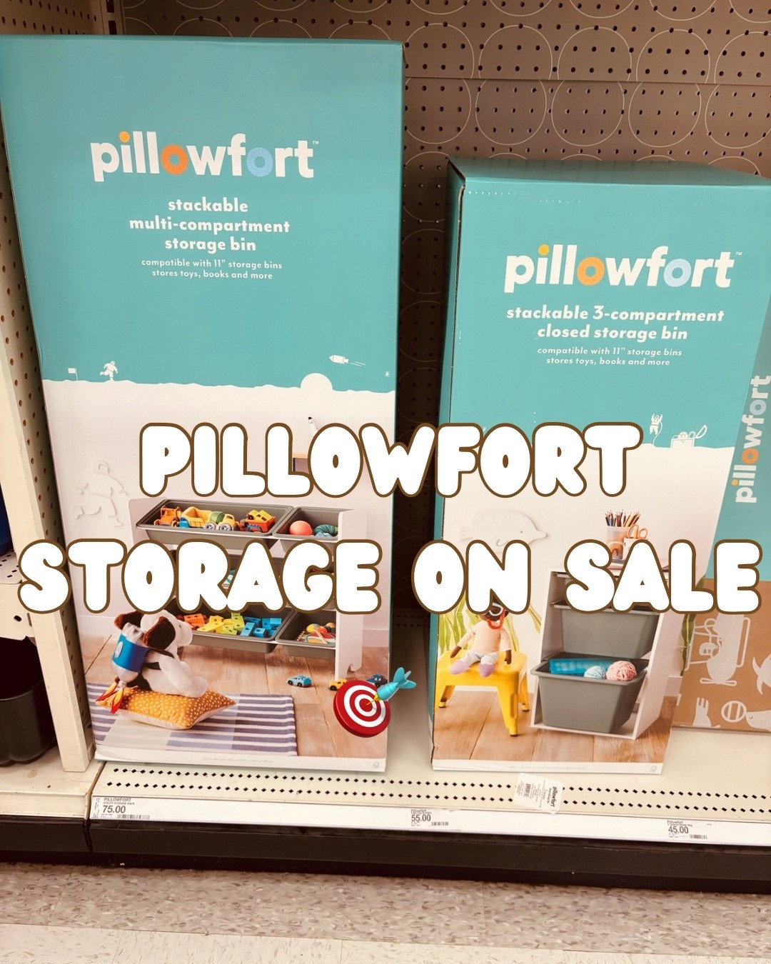 On sale this week at Target! 

#storage #bins #kidsroom #sale #target #targetdeals #targethome #targetfinds #toddlerroom 

#LTKHome #LTKKids #LTKSaleAlert