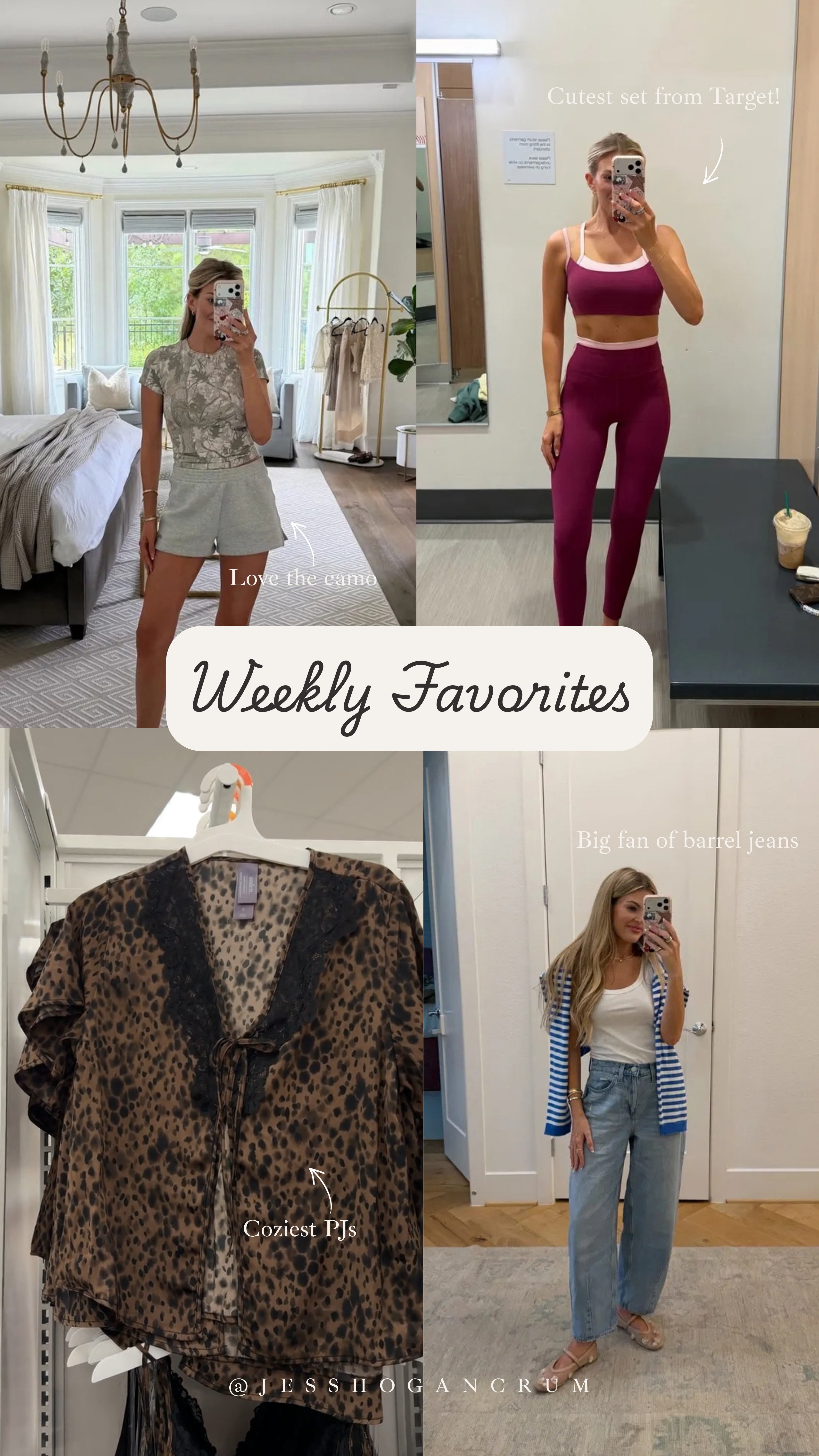 weekly favorites pick by you, for you!! 

top sellers, matching set, active wear, lounge wear, denim, pajamas, target finds, jess crum  

 #LTKootd