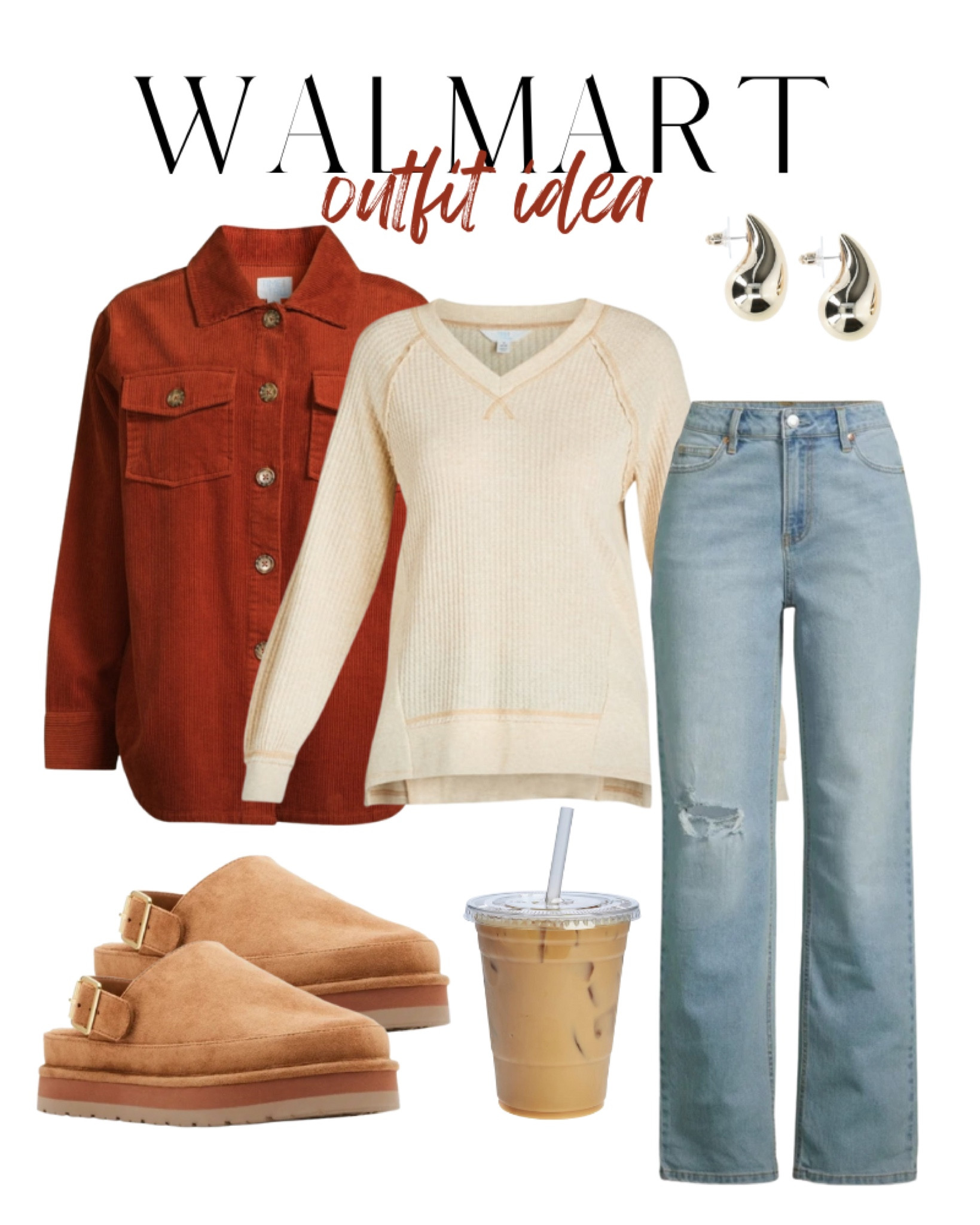 Walmart fall outfit, waffle knit, barn jacket, shacket, fall shoes

#LTKStyleTip #LTKSeasonal #LTKFindsUnder50