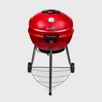 Char-Broil TRU-Infrared Kettleman Charcoal Grill 17302067 - Red | Target