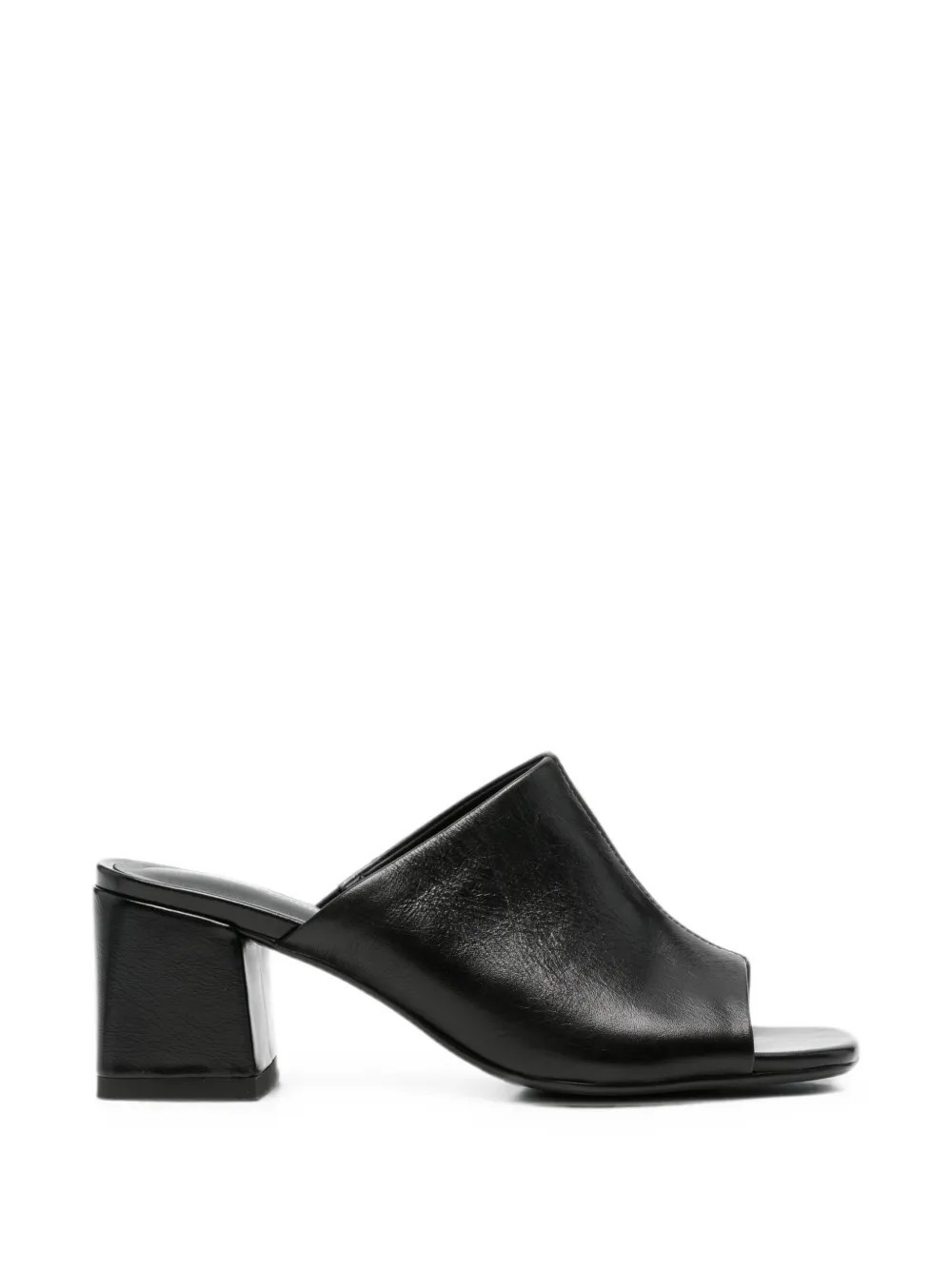 LINDA BAUMANN open-toe block-heel sandals - Black | Farfetch Global