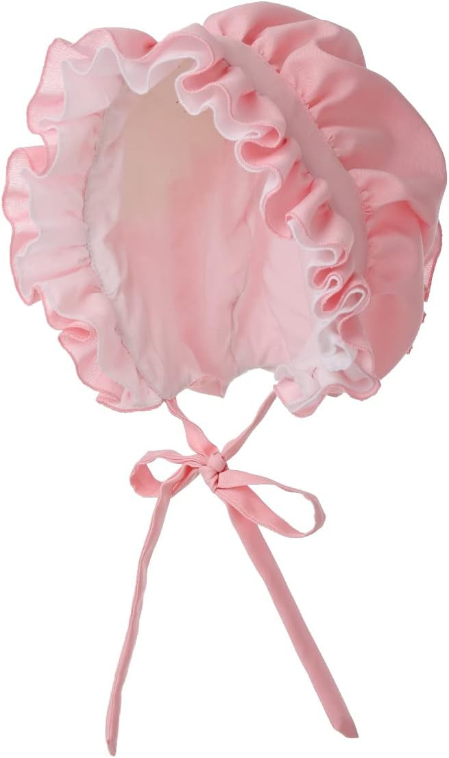 COSDREAMER Girls Women Mop Hat Colonial Prarie Bonnet Hats | Amazon (US)