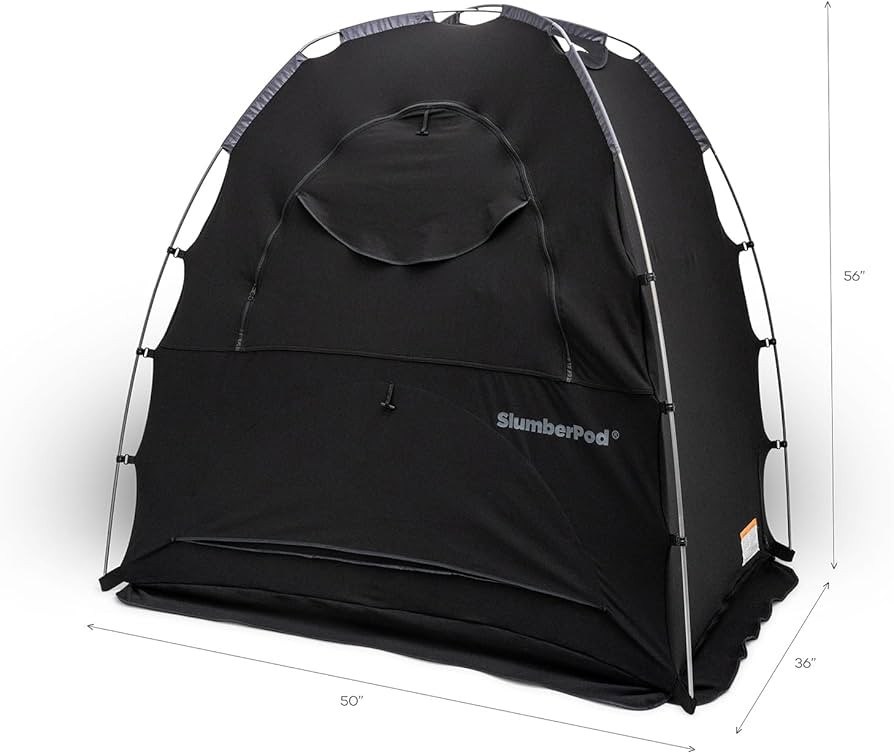 SlumberPod The Official Blackout Sleep Tent for Pack and Play, Mini Cribs and Travel Cribs, Black... | Amazon (US)