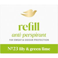 Dove Lily & Green Lime Anti-Perspirant Refill Pack 35ml | Boots.com