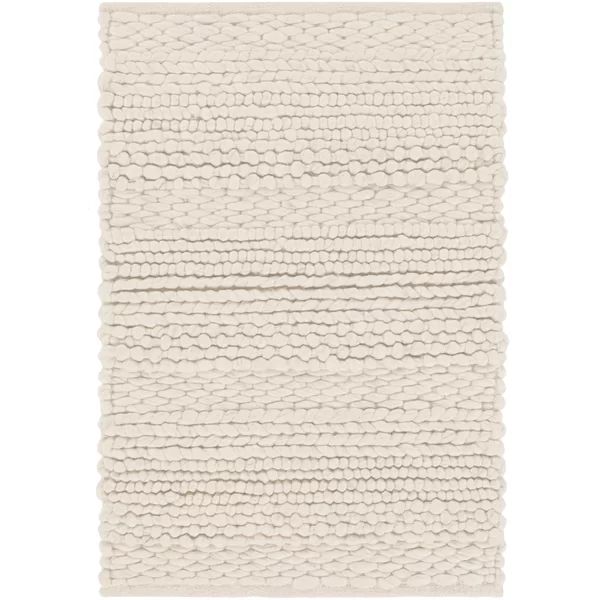 Othello Handmade Flatweave Wool Area Rug in Ivory | Wayfair North America