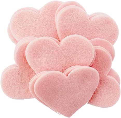 Playfully Ever After 3 Inch 28pc Felt Hearts (Light Pink) | Amazon (US)