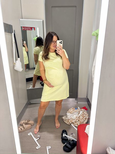 🎯 TARGET TRY ON // Size large ruched dress - Fits the bump but a tad sheer 

Follow my shop @kelsiekristine on the @shop.LTK app to shop this post and get my exclusive app-only content!

#LTKstyletip #LTKfindsunder50 #LTKbump