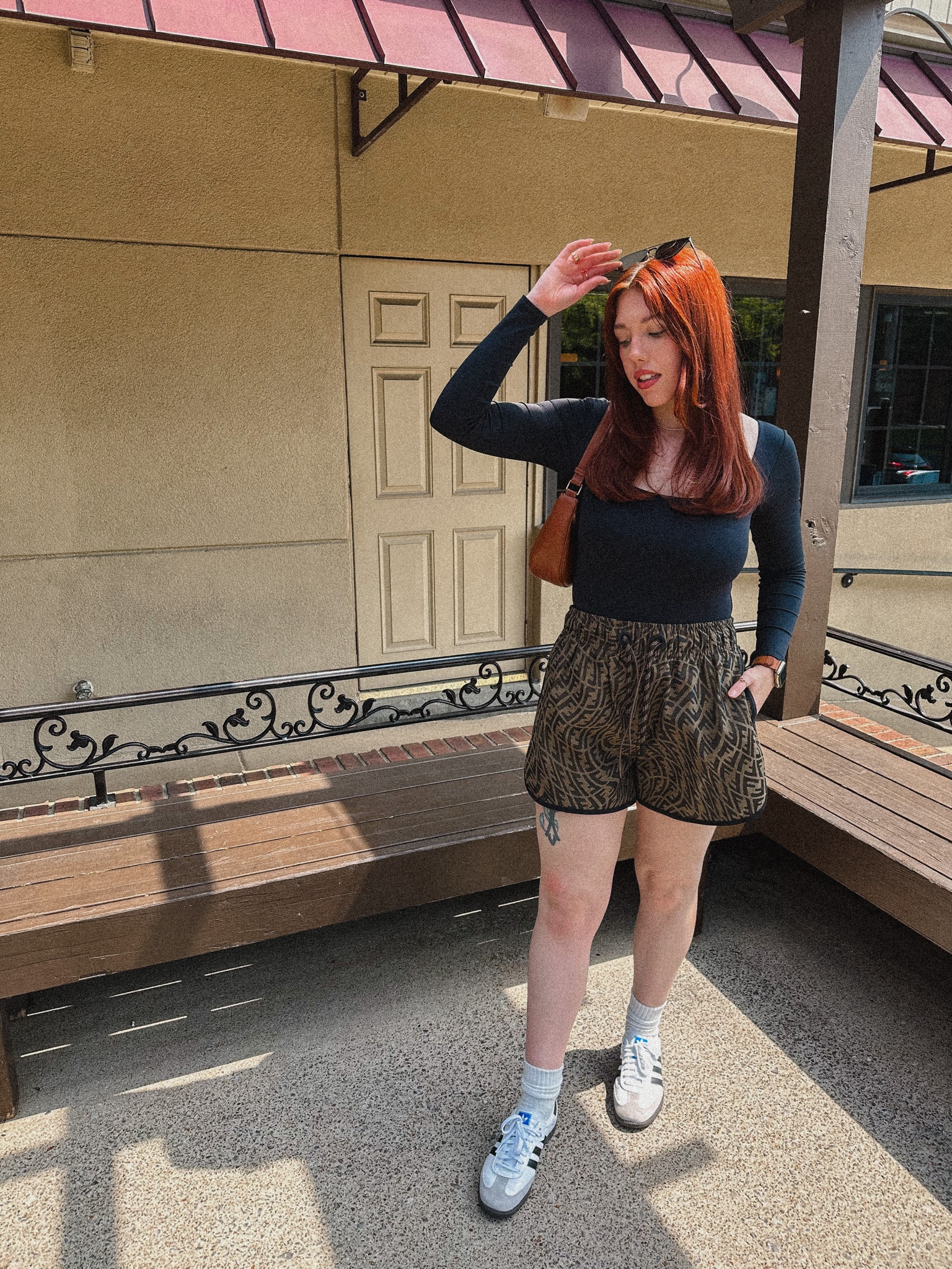 Fendi Logo Shorts 🤎

#LTKstyletip #LTKSeasonal #LTKworkwear