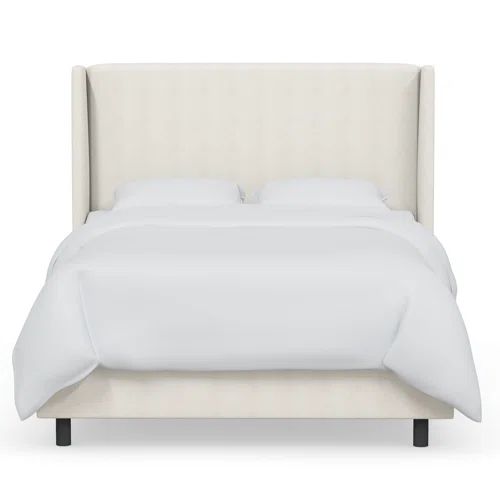 Hanson Upholstered Wingback Bed | Wayfair North America
