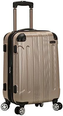 Rockland London Hardside Spinner Wheel Luggage, Champagne, Carry-On 20-Inch | Amazon (US)