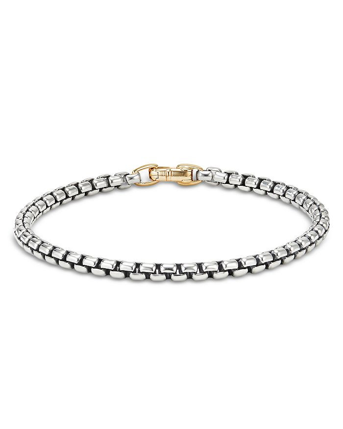 14K Yellow Gold & Sterling Silver Bel Aire Rounded Box Link Bracelet | Bloomingdale's (US)