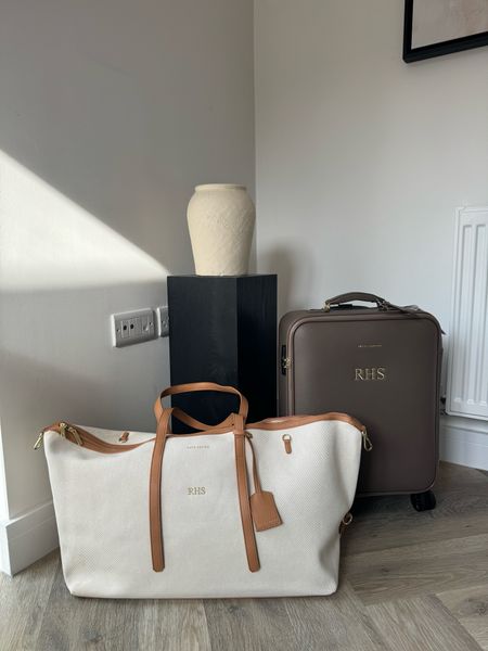 Katie Loxton bag, travel bag, suitcase, cabin luggage, weekend bag, canvas bag, personalised luggage 

#LTKeurope #LTKSeasonal #LTKtravel