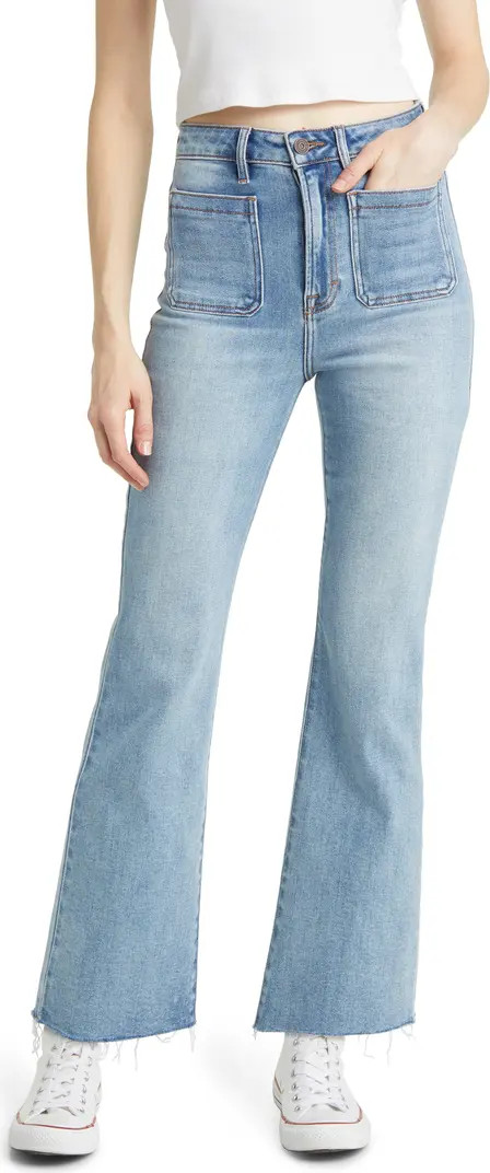 HIDDEN JEANS Patch Pocket Bootcut Jeans | Nordstrom | Nordstrom