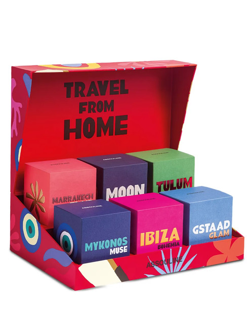 Assouline Travel From Home Candle Set  | Neutrals | FARFETCH CA