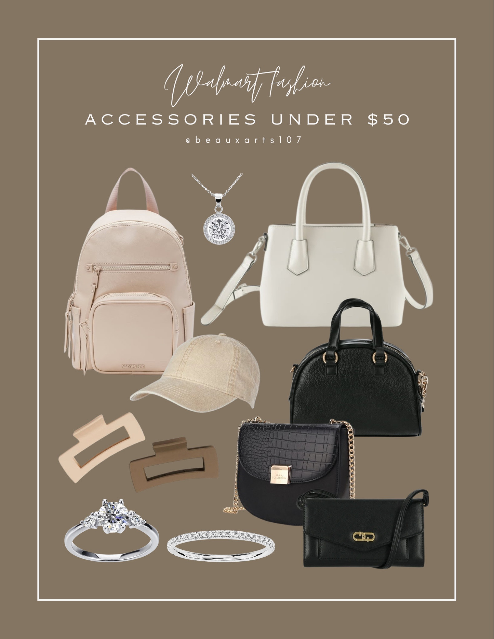 Shop these cute accessories at affordable prices!! 

@walmartfashion #walmartpartner #walmartfashion

#LTKStyleTip #LTKSaleAlert #LTKFindsUnder100