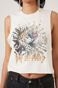 Distressed Def Leppard Muscle Tee | Forever 21 (US)