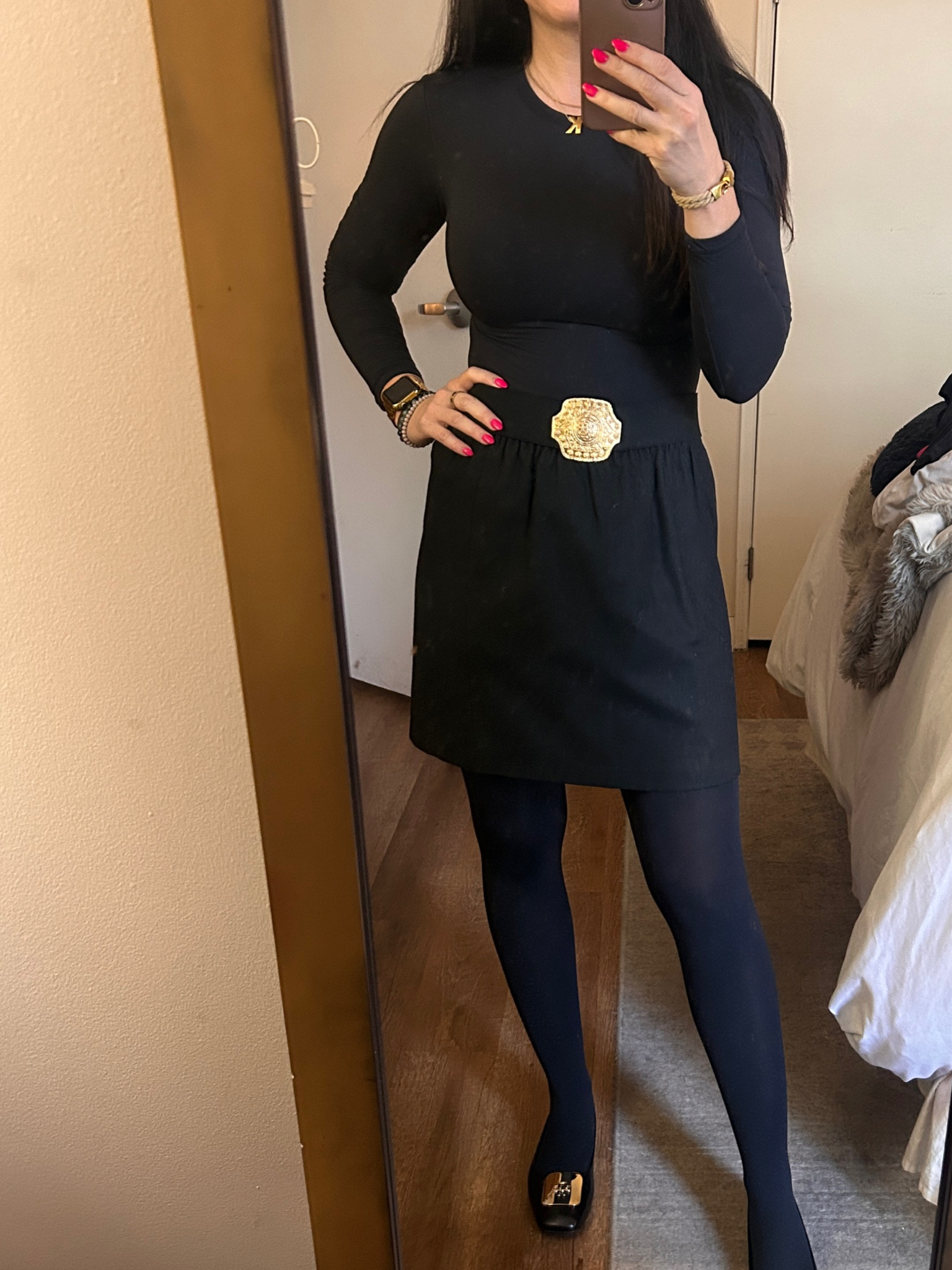 Monochromatic with a touch of gold 

#LTKOver40 #LTKSaleAlert #LTKMostLoved