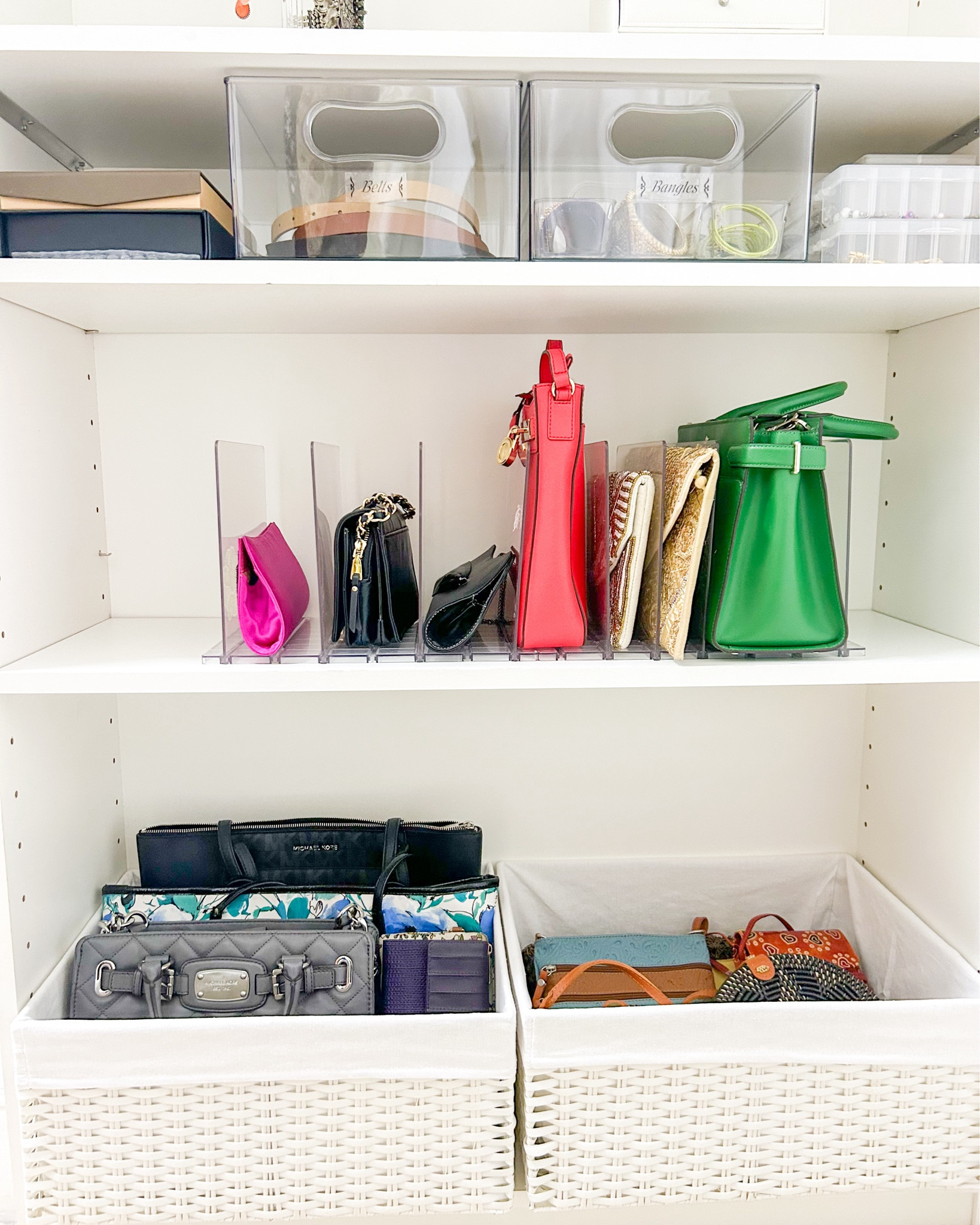 An organized closet with a place for everything.

#LTKHome #LTKOver40 #LTKFamily