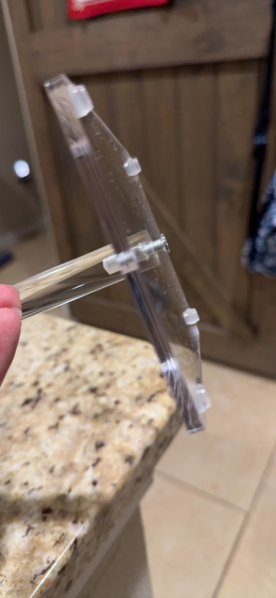 Bigfety Acrylic Headband Holder, Hair Accessories Organizer Clear Stand for Girls | Amazon (US)