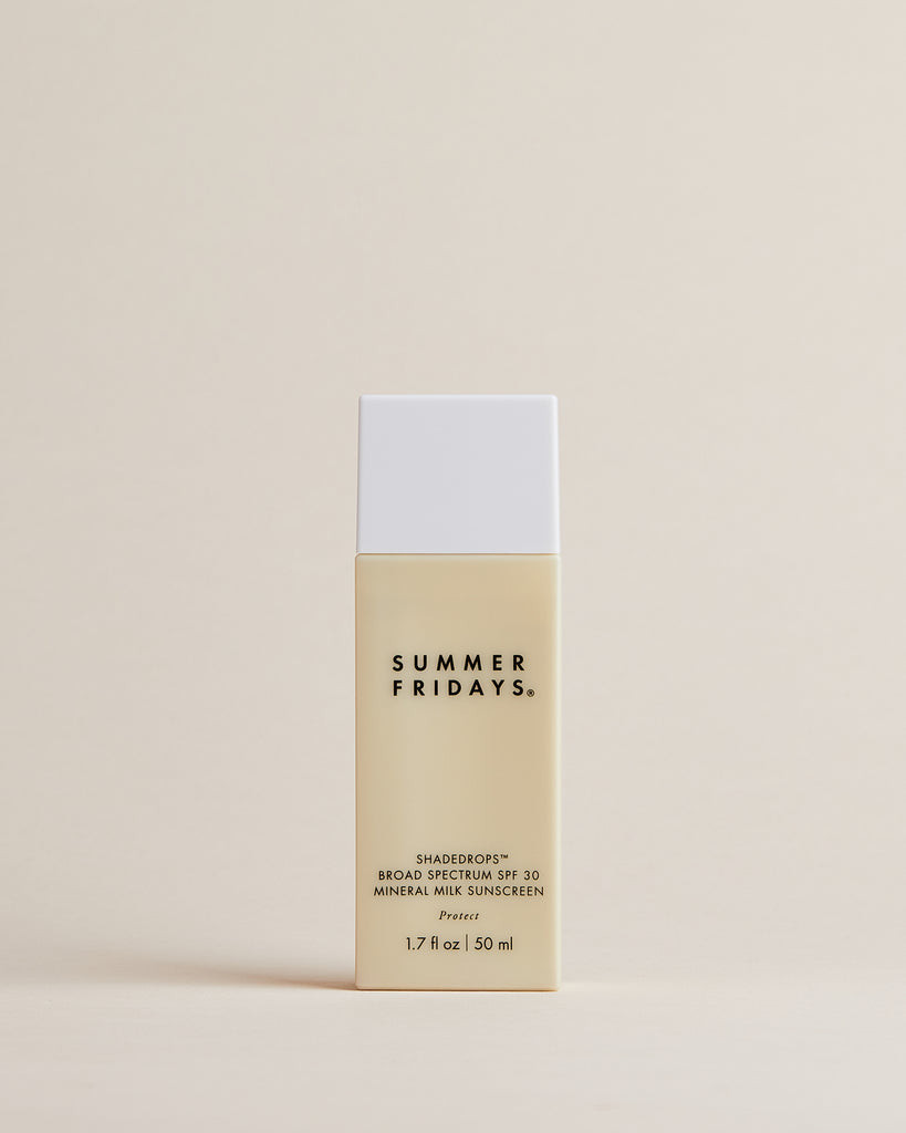 ShadeDrops
        
          Broad Spectrum SPF 30 Mineral Milk Sunscreen | Summer Fridays