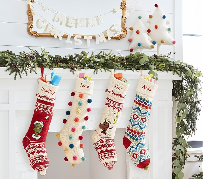 Merry & Bright Christmas Stocking Collection | Pottery Barn Kids