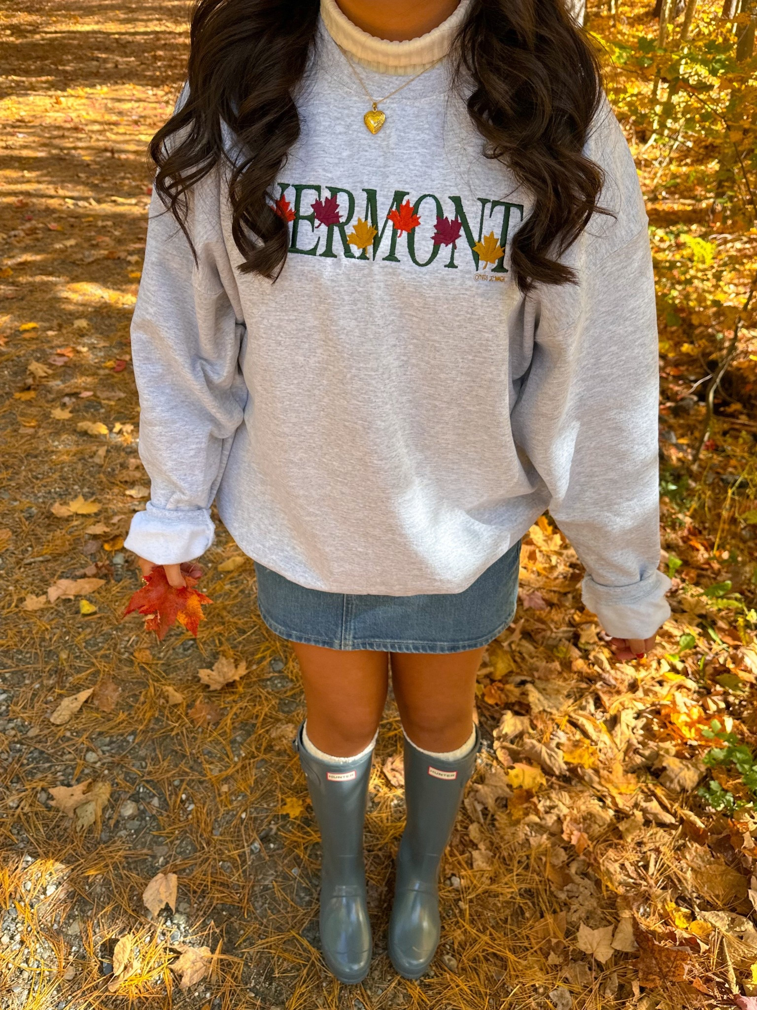 finding all the colorful leaves in Vermont 🥹🍂 bought this sweatshirt locally but found a replica on Etsy! 

#LTKFindsUnder100 #LTKTravel #LTKSeasonal