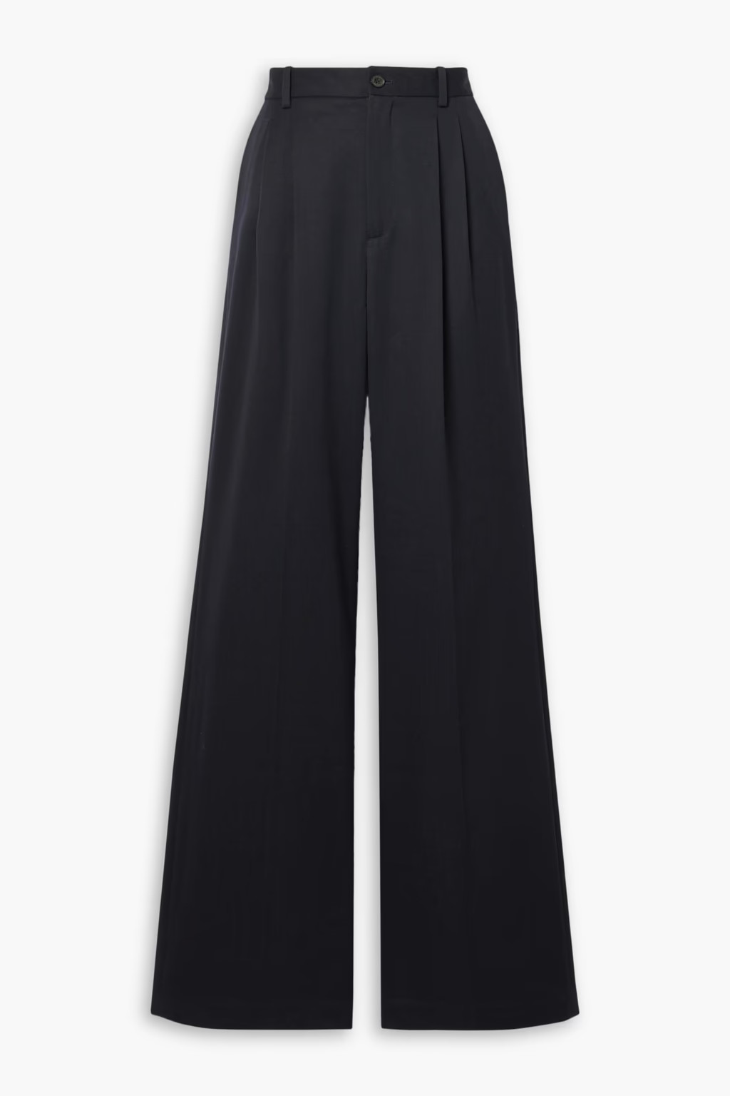 Flavie pleated wool-twill wide-leg pants | The Outnet (US and CA)
