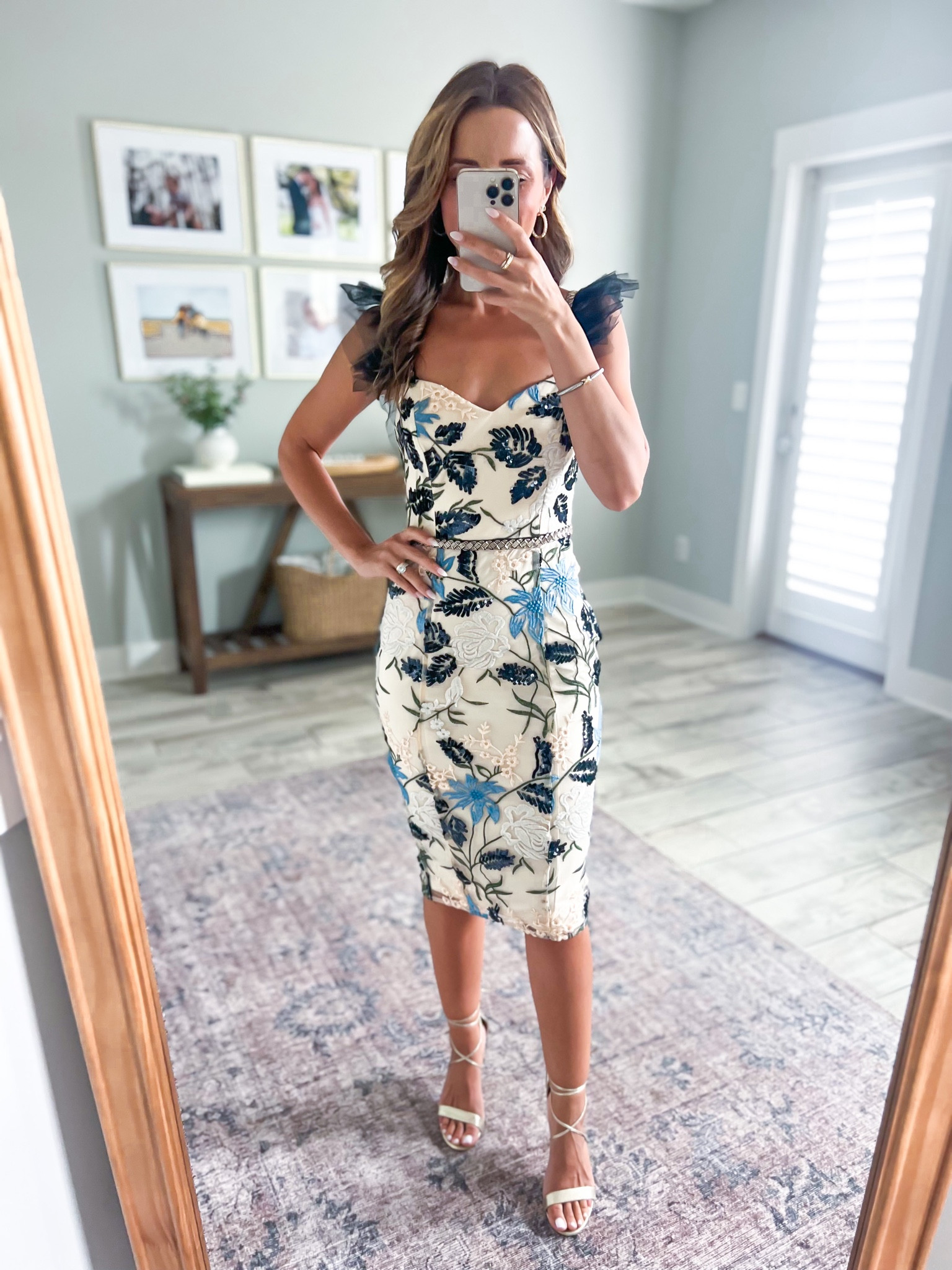 show stopper midi dress Show Stopper Rhinestone Embellished Bandage Midi Dress - Pink