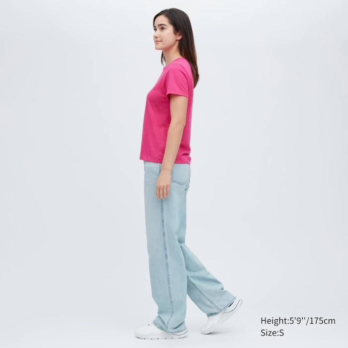 Supima Cotton Crew Neck Short-Sleeve T-Shirt | UNIQLO (US)