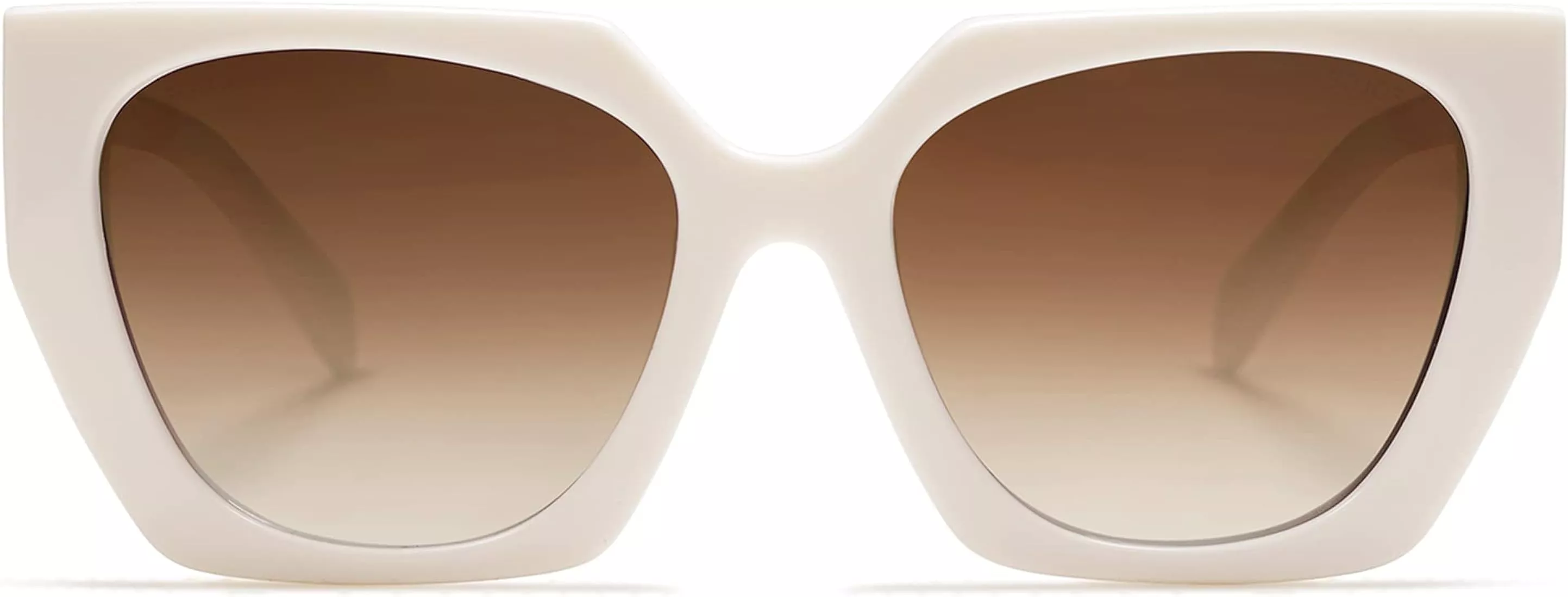 SOJOS Retro Cateye Polarized Oversized Sunglasses Womens Vintage Square  Designer Sunnies