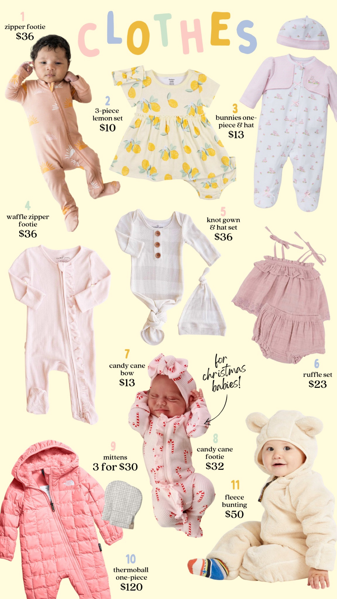 BABY REGISTRY: why are baby girl’s clothes just so cute!? 

#LTKFamily #LTKBump #LTKBaby
