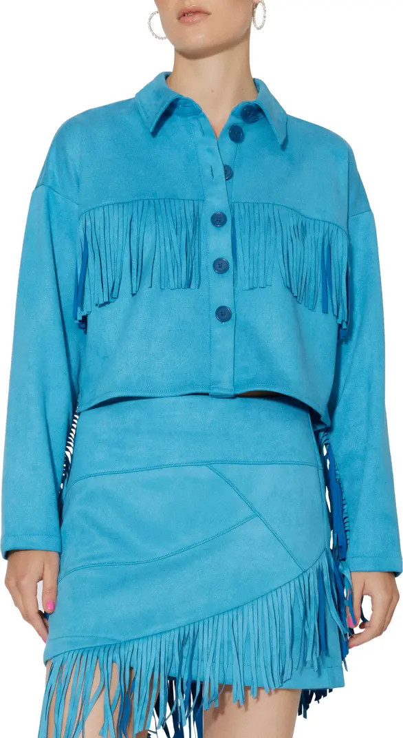SOMETHING NEW Nadia Fringe Jacket | Nordstrom | Nordstrom