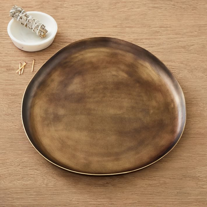 Organic Metal Trays | West Elm (US)