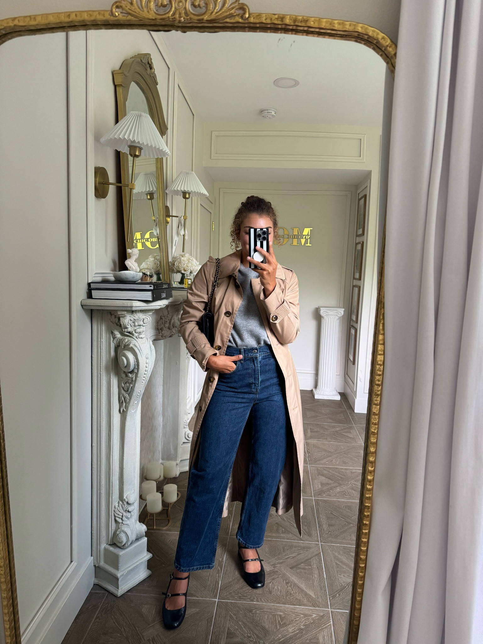 French girl chic! This trench coat is true to size (size up to wear with thicker sweaters). The Mary Jane heels from Madewell, Everlane jeans, and Quince cashmere sweater give a chic and classic look 


#LTKSeasonal #LTKStyleTip