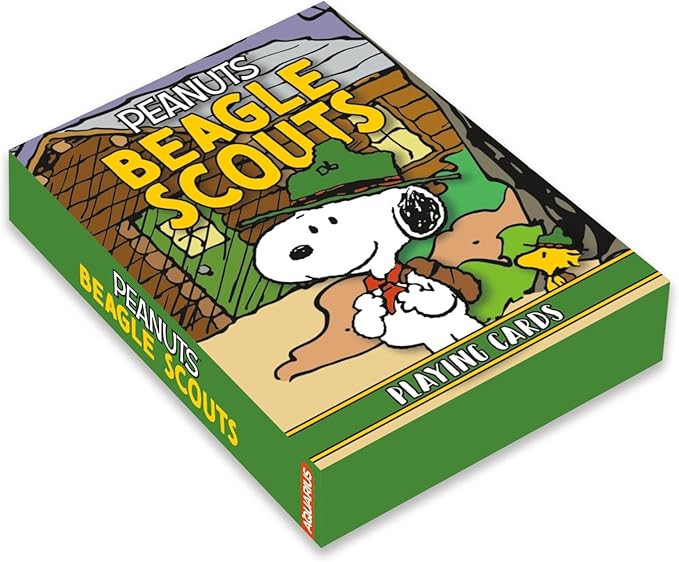 Aquarius Snoopy Beagle Scouts Playing Cards – Snoopy Beagle Scouts Themed Deck of Cards for You... | Amazon (US)